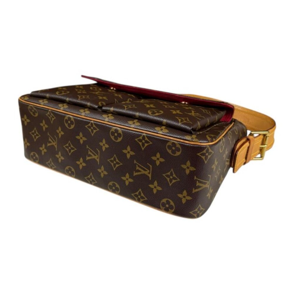 Louis Vuitton Viva-Cite Gm Monogram Shoulder Bag Canvas Brown Viva Cite View 5